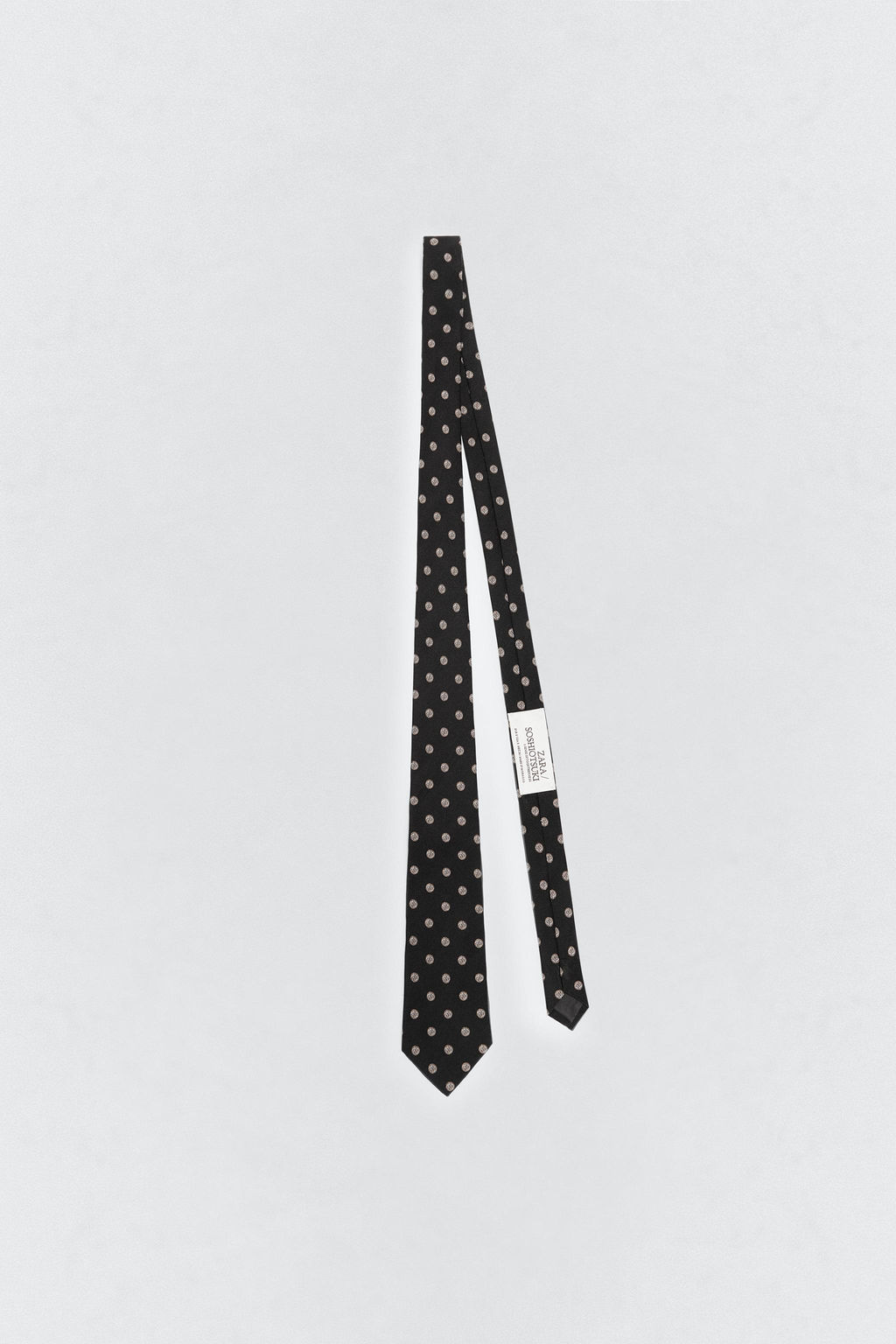 SOSHIOTSUKI x ZARA LOGO SILK TIE