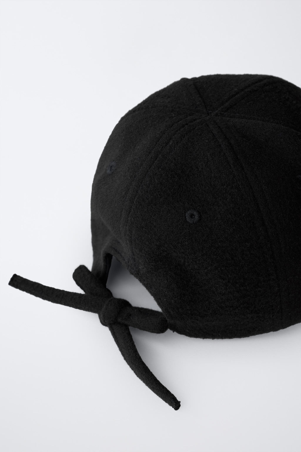 FELT CAP WITH BOW FASTENING - Zara фото 3