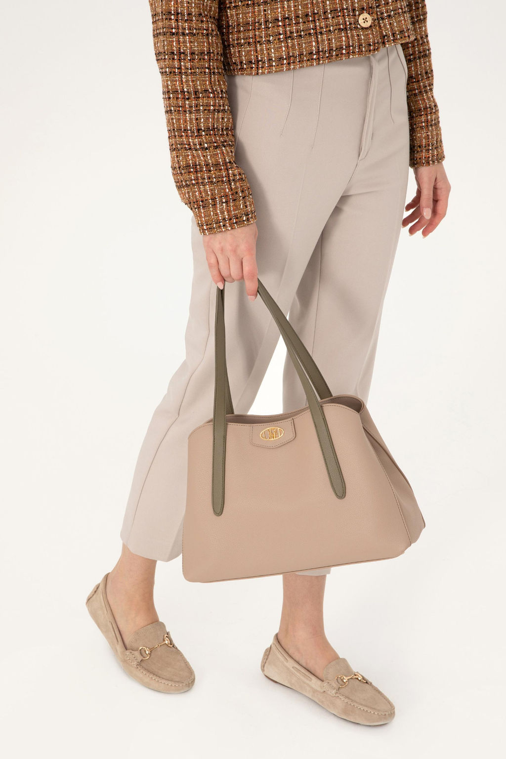 Женская бежевая сумка через плечо Неожиданная скидка в корзине - U.s. polo assn фото 2