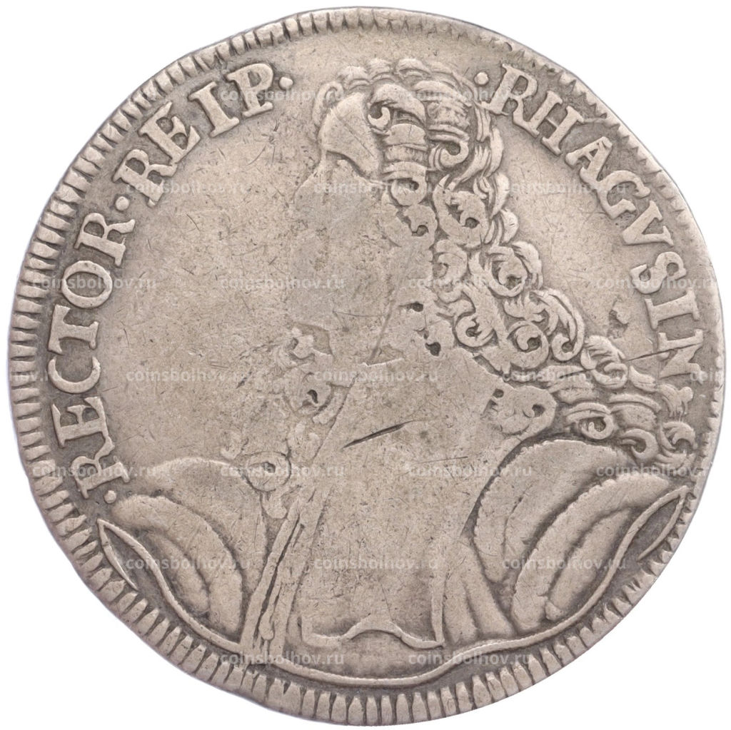 1 таллеро 1746 года Дубровницкая Республика (Рагуза, Сицилия)