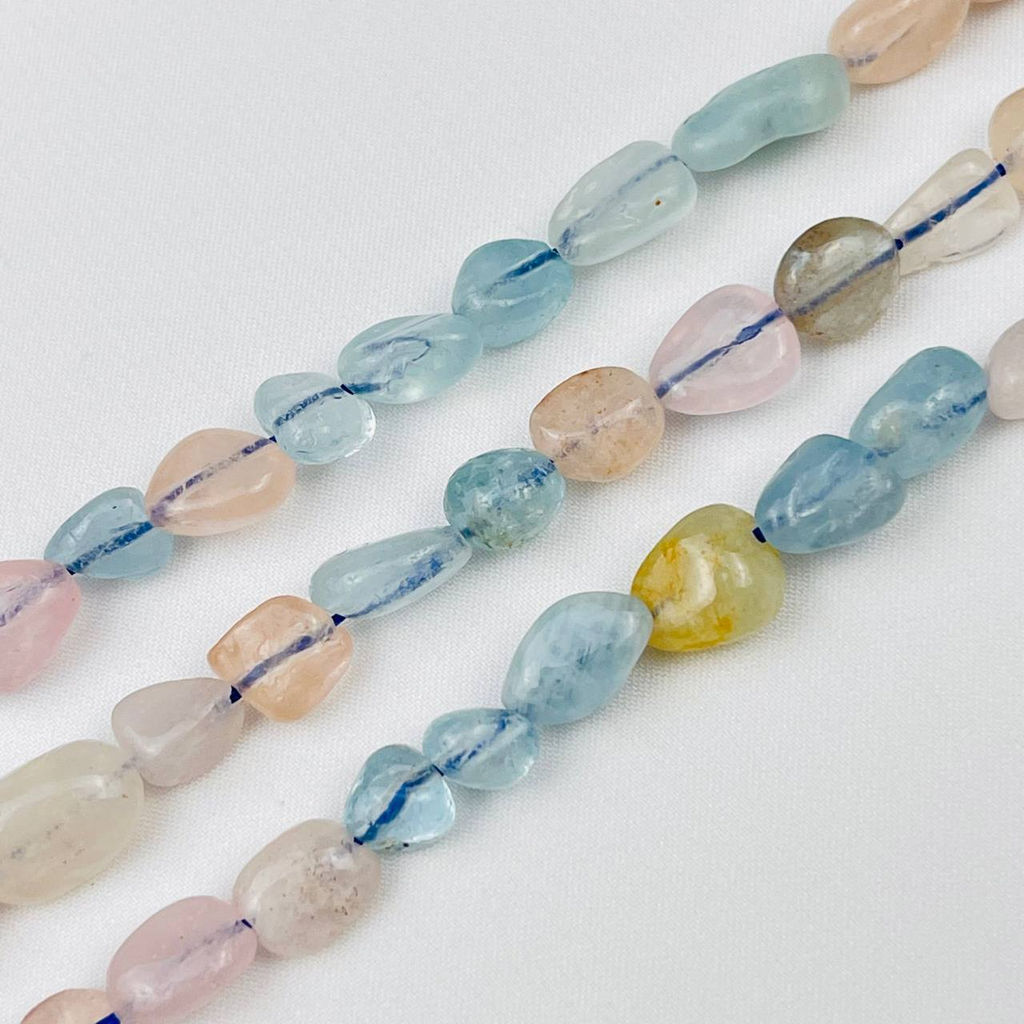 Бусины для украшений из Берилла микс