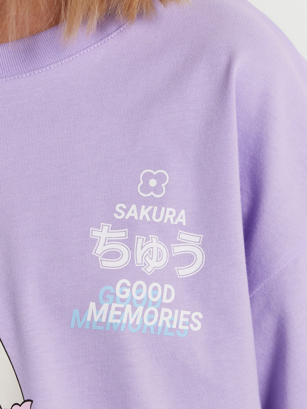 Футболка для девочек фиолетовая с аниме - Mark formelle фото 6