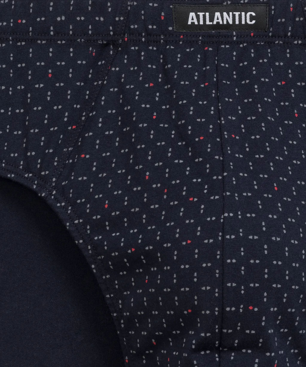 ATLANTIC 3MP-182 Трусы классика Check - набор 3 шт. темно-синий + бургунди + голубой  фото 6