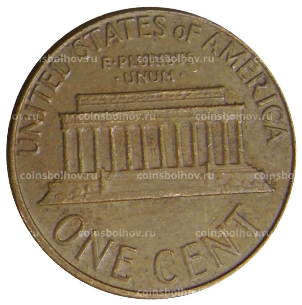 1 цент 1974 года D США