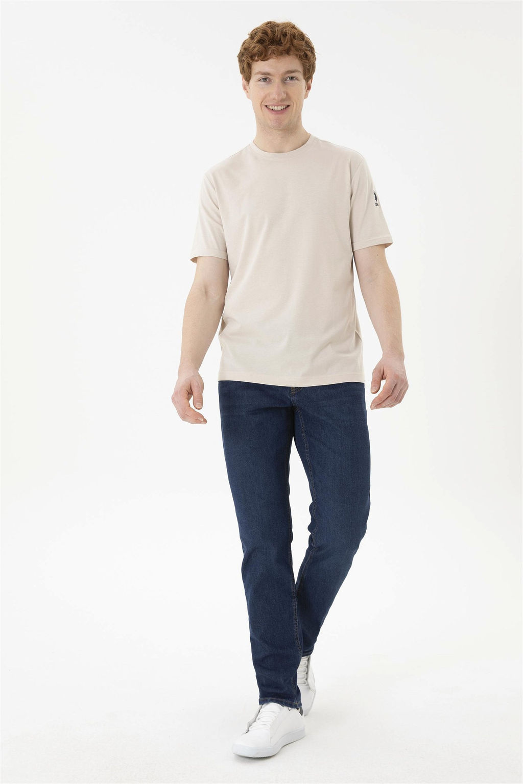 Мужская базовая футболка Stone - U.s. polo assn фото 4