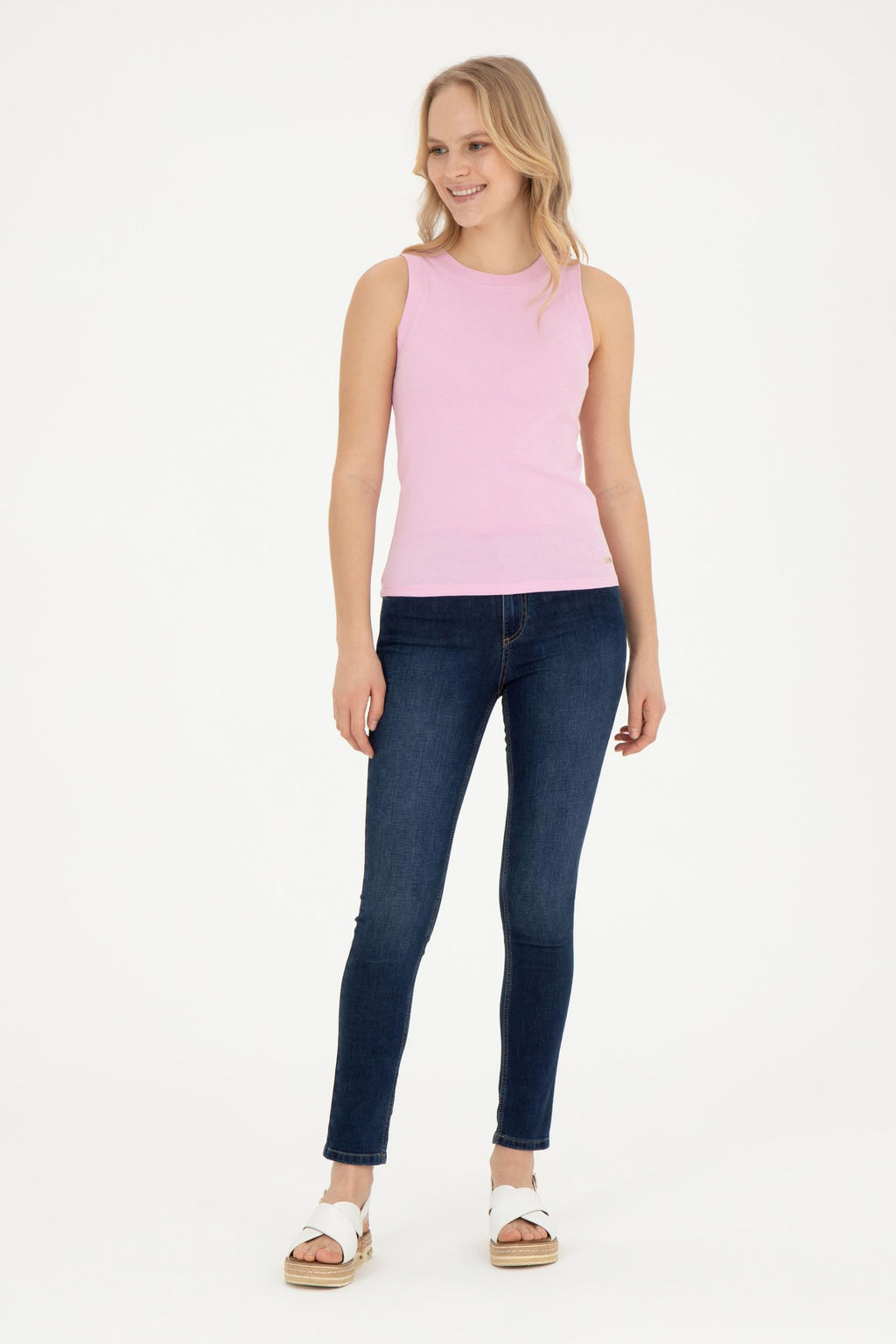 Женская розовая футболка - U.s. polo assn фото 11