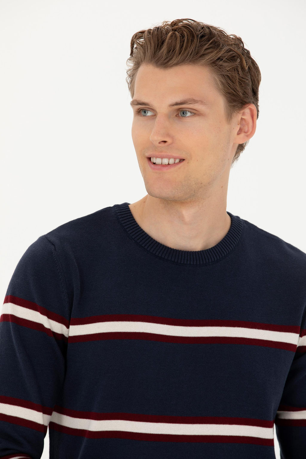 Мужской темно-синий свитер - U.s. polo assn фото 15