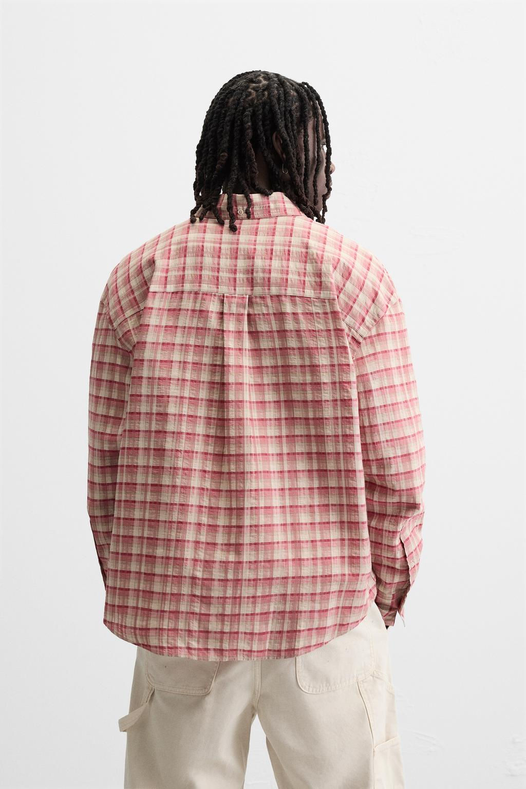 CHECK SHIRT - Zara фото 3