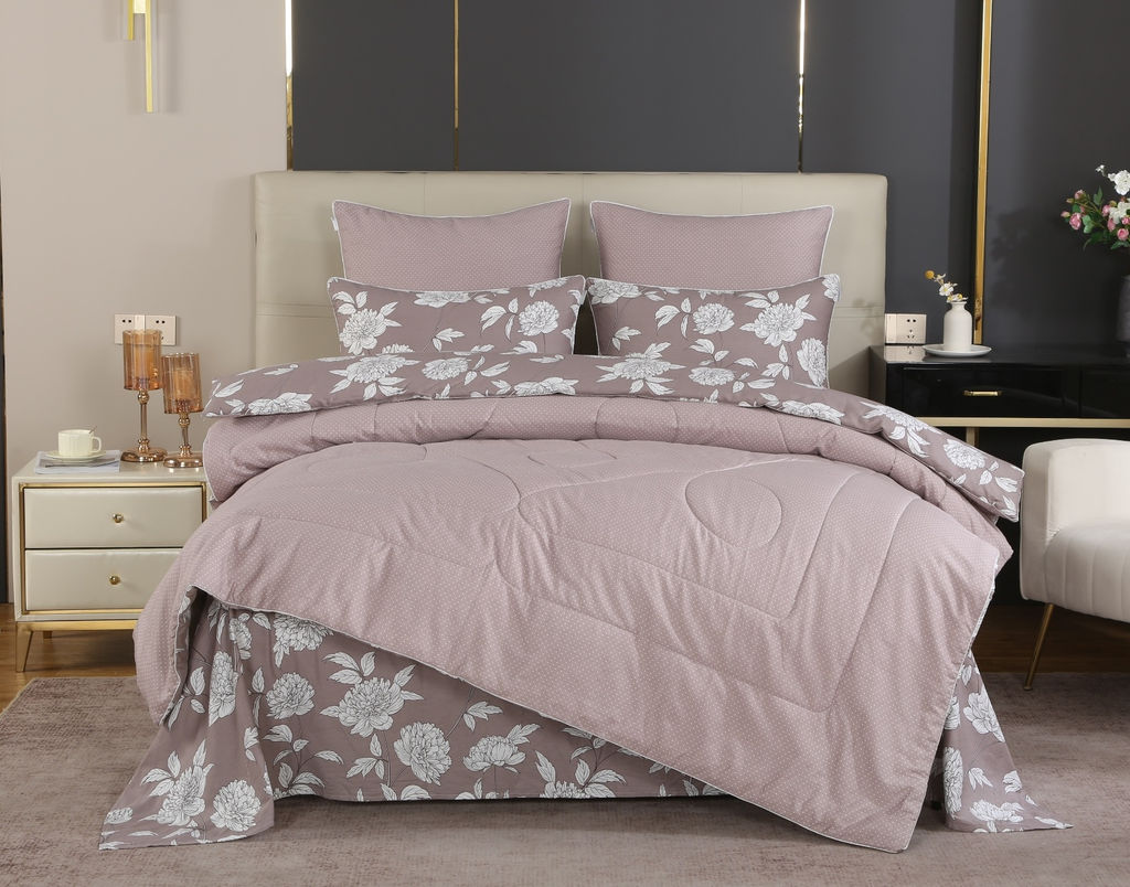 Комплект с одеялом Эстель (мокко) Cotton - Kazanov.a. фото 4