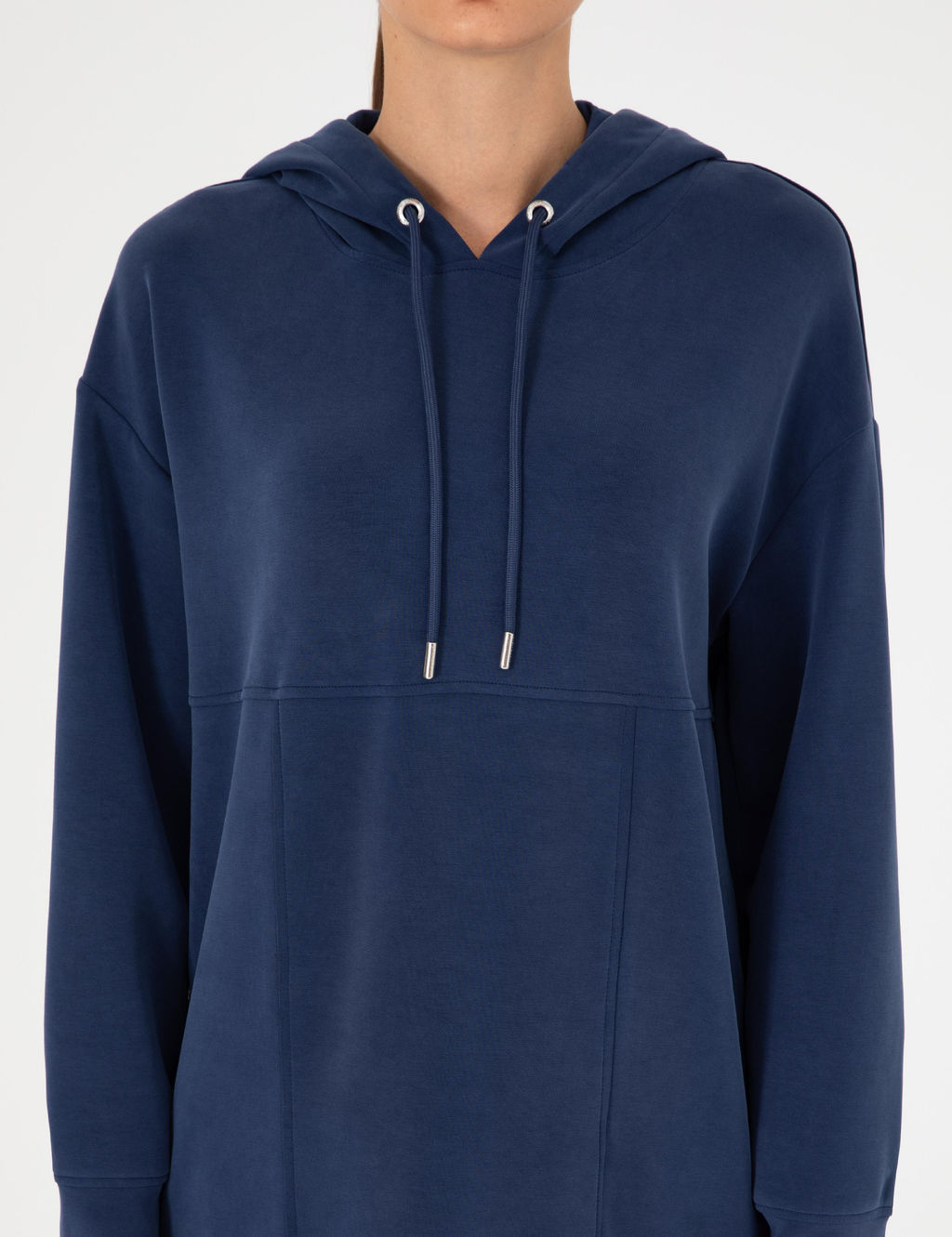 Lacivert Comfort Fit Modal Kuma_ Sweatshirt - Pierre cardin фото 6