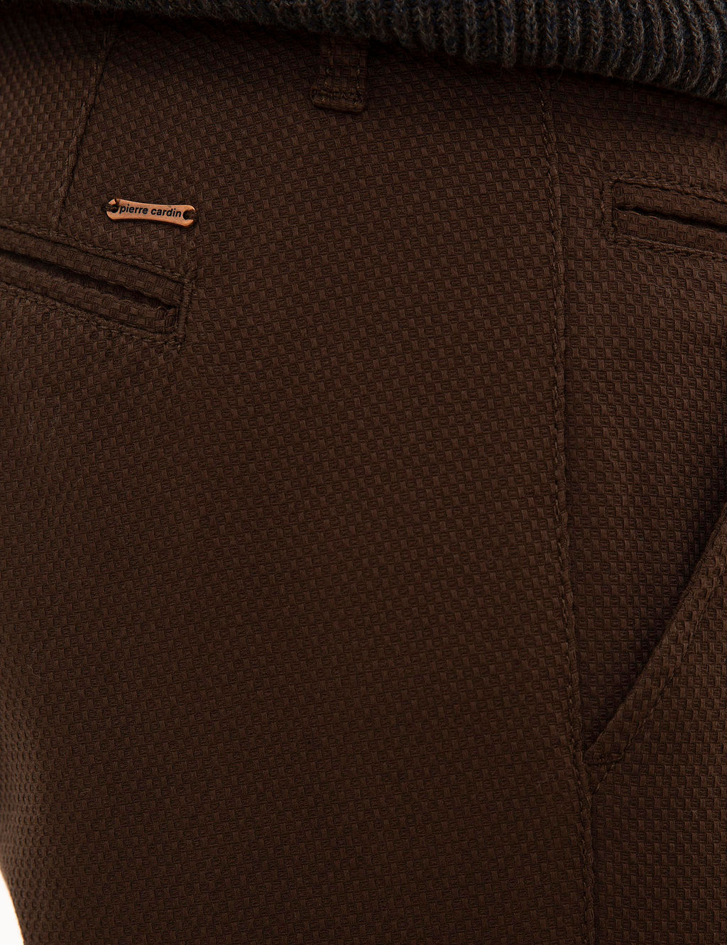 Kahverengi Slim Fit Kanvas Pantolon