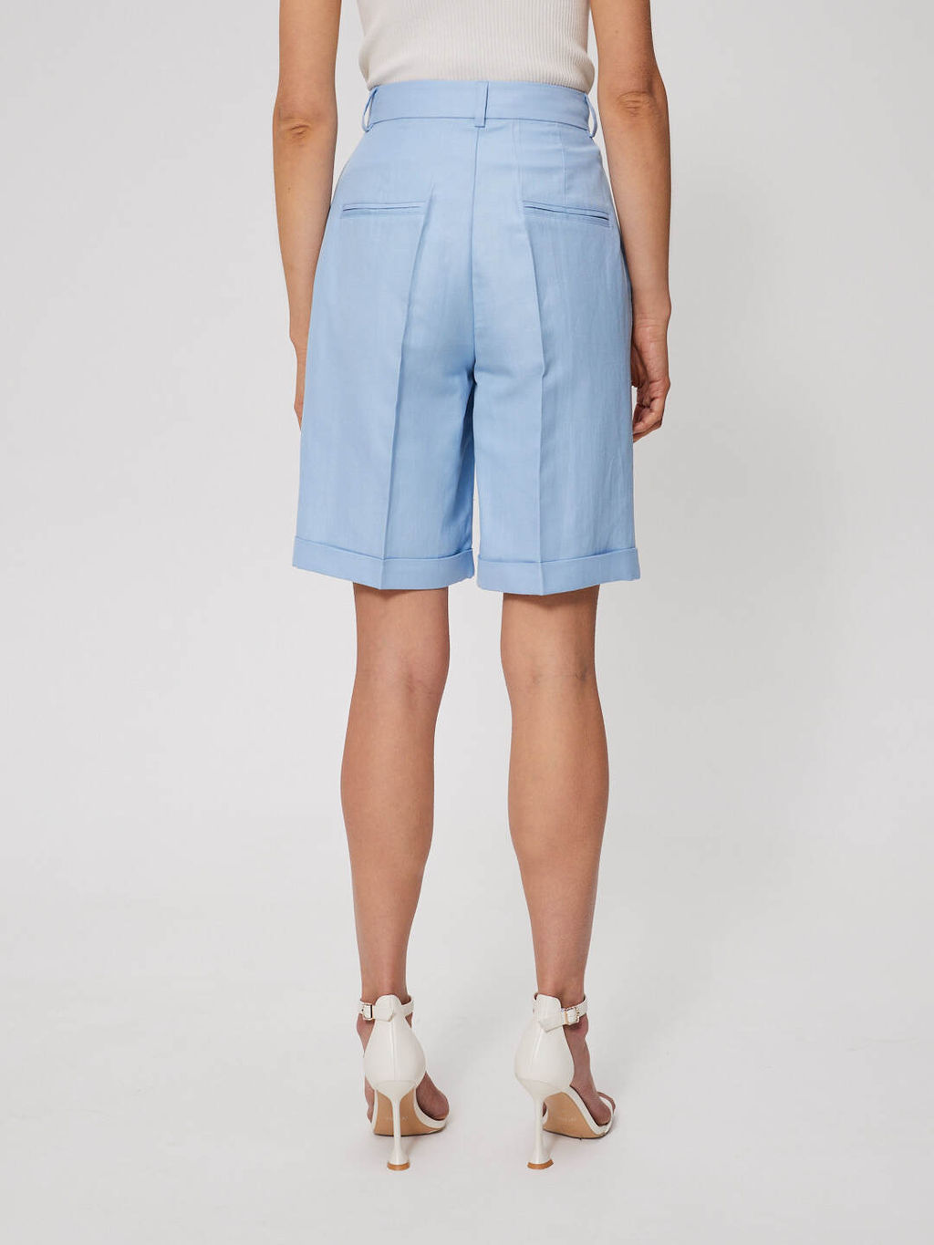 Шорты 322.090057/голубой - Seven senses фото 5