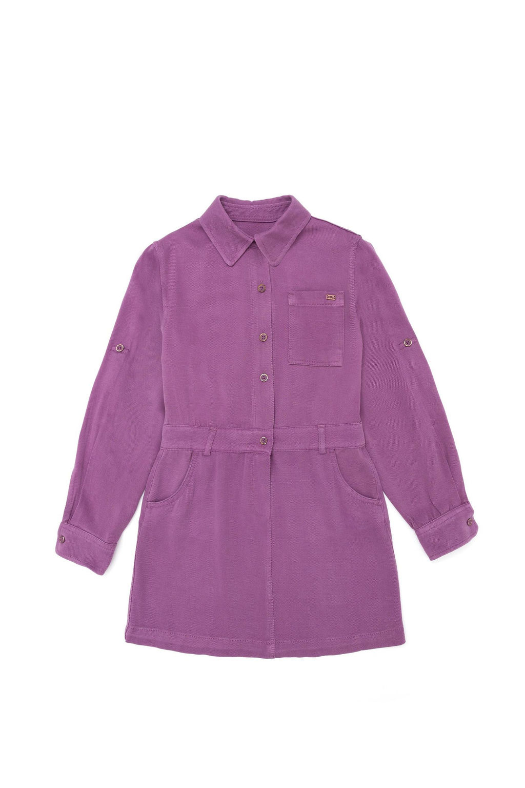 U. S. Polo Assn Фиолетовое тканое платье для девочки - U.s. polo assn фото 4