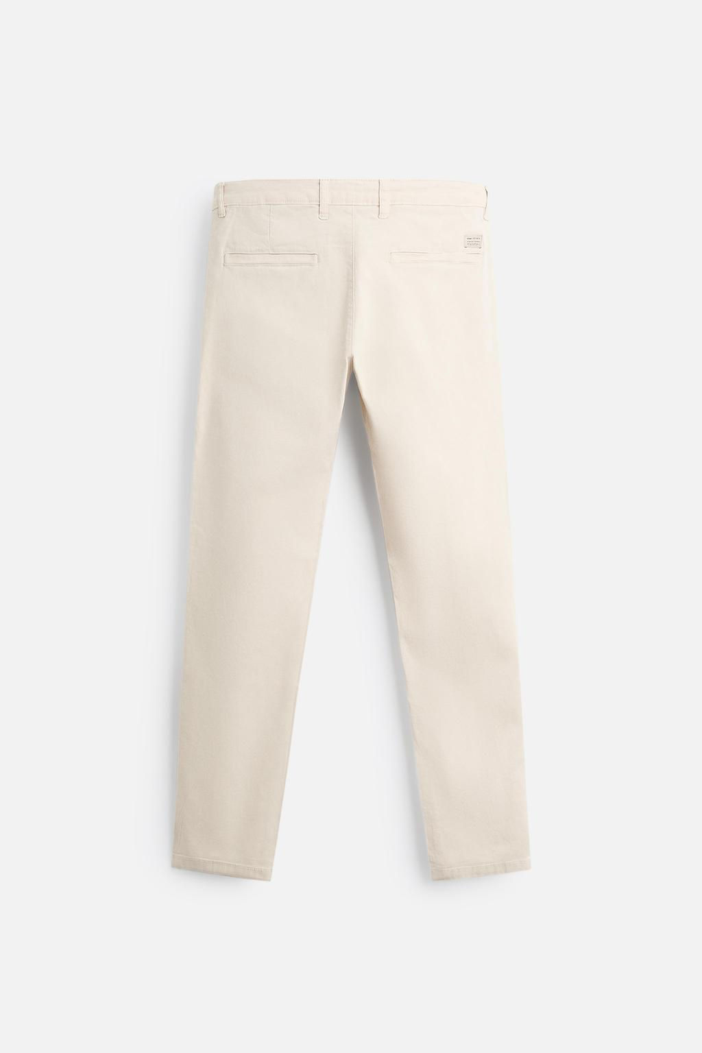 SKINNY FIT CHINO PANTOLON - Zara фото 25