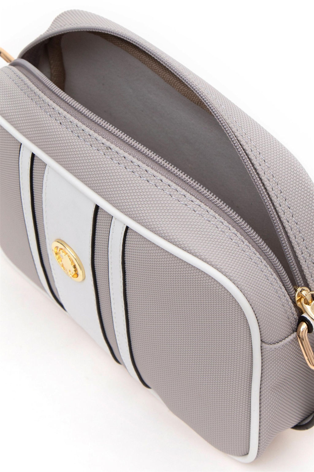 Женская светло-серая сумка через плечо - U.s. polo assn фото 7