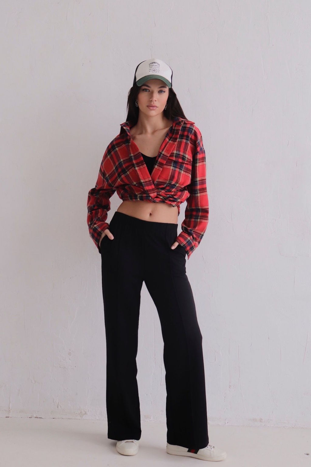 Брюки базовые чёрные - Martichelli фото 11