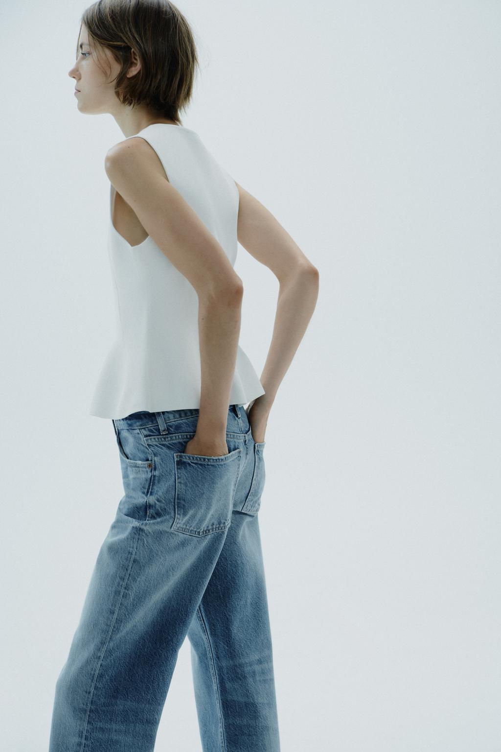 PEPLUM KNIT TOP - Zara фото 15