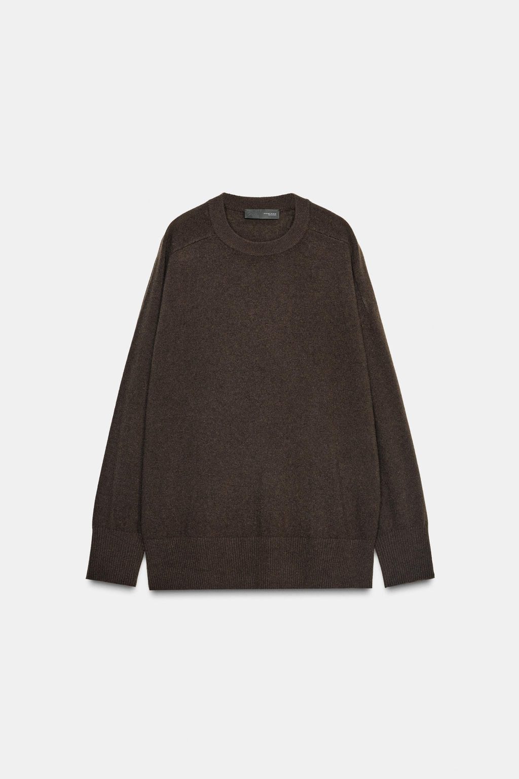 100% WOOL OVERSIZE SWEATER - Zara фото 5