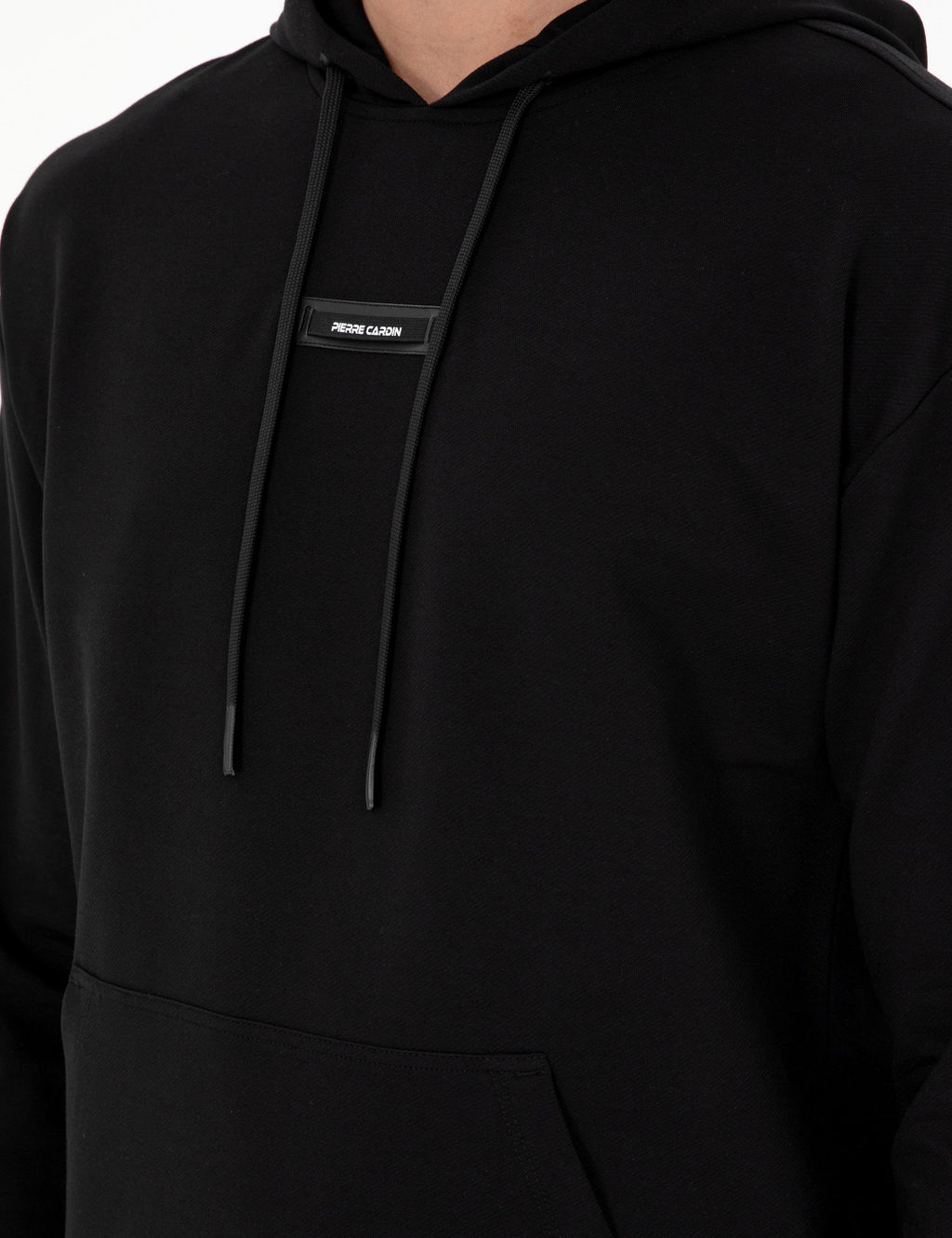 Siyah Comfort Fit Sweatshirt - Pierre cardin фото 7