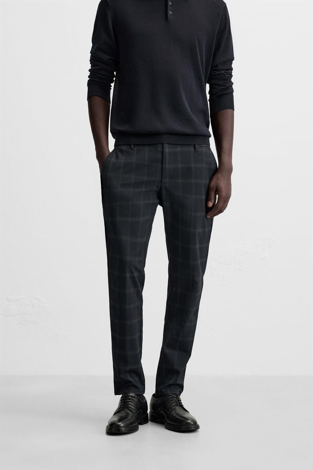 SLIM FIT COMFORT TROUSERS - Zara фото 13
