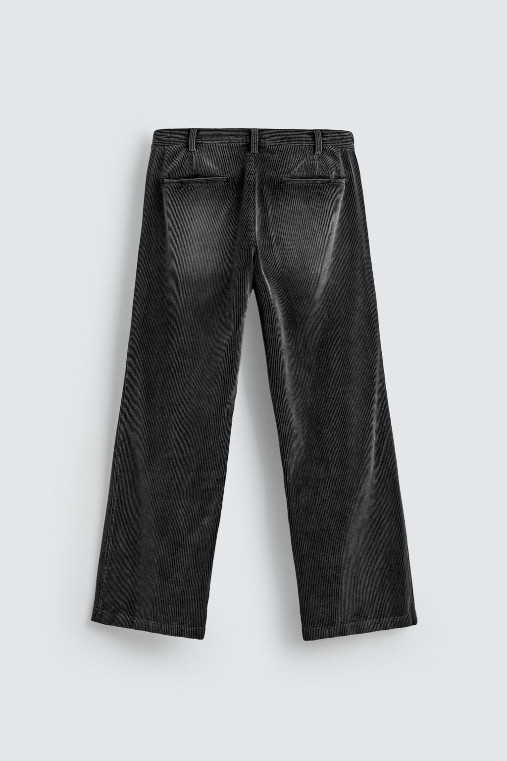 RELAXED FIT CORDUROY TROUSERS - Zara фото 8