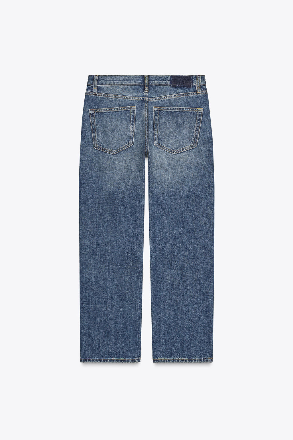 Z 1975 CROPPED MID-WAIST JEANS - Zara фото 9