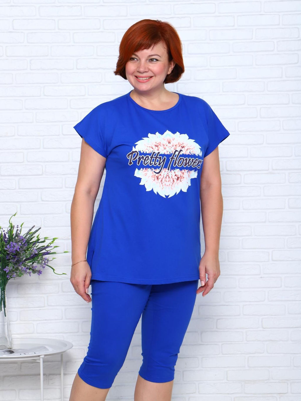 IV-CAPRIZ Деяна - костюм васильковый  фото 4