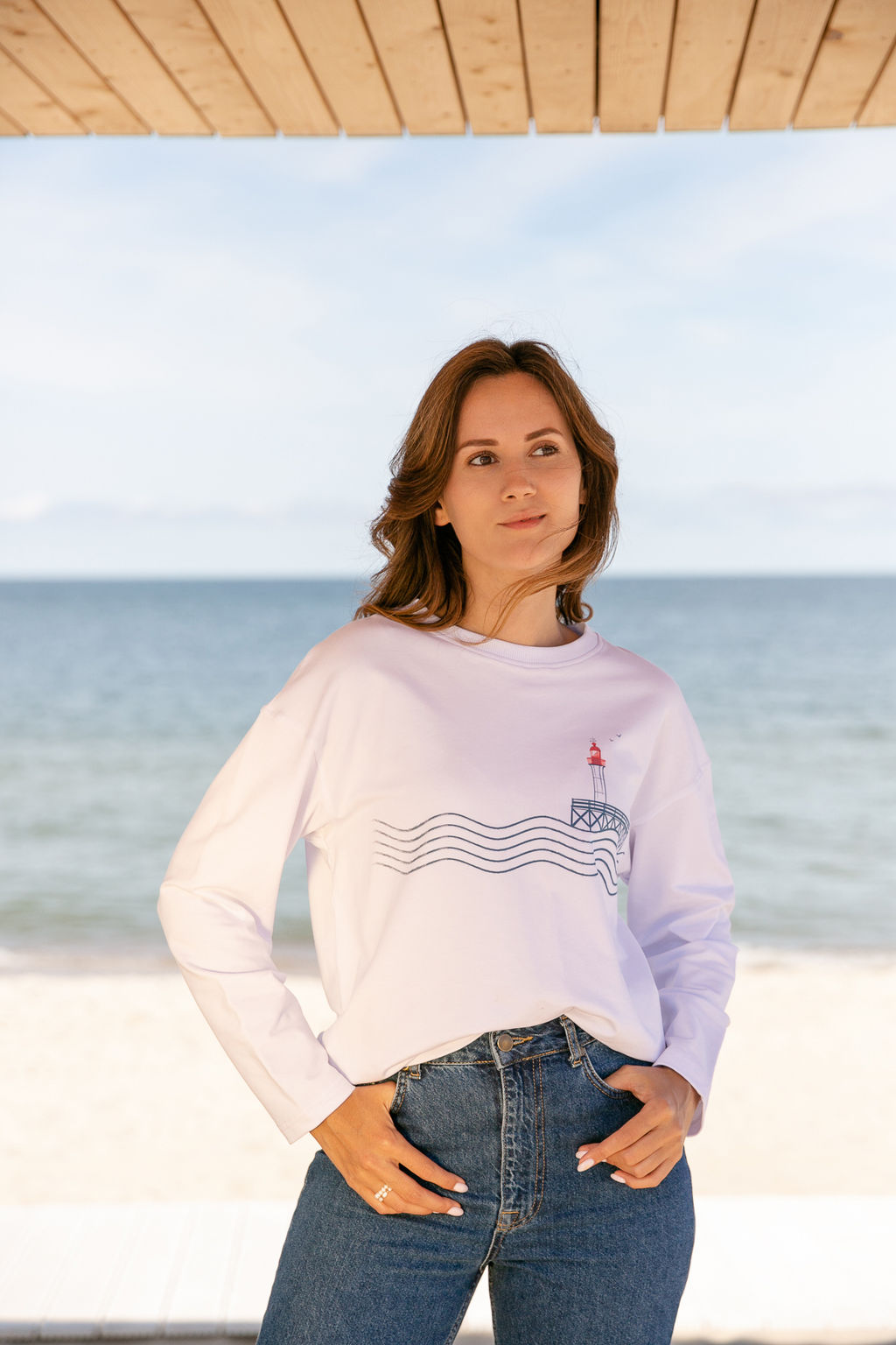 Лонгслив женский Deauville - Captain's mate фото 8