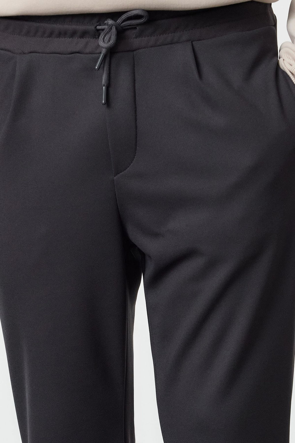 TRENDYOL MAN Antrasit Slim Fit Beli Baglamal? Lastikli Orme Rahat Pantolon TMNAW25PL00023 - Trendyolmilla фото 15