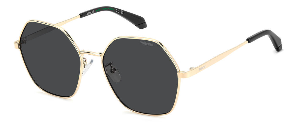 Солнцезащитные очки POLAROID PLD 4205/G/S/X Золотой, женские