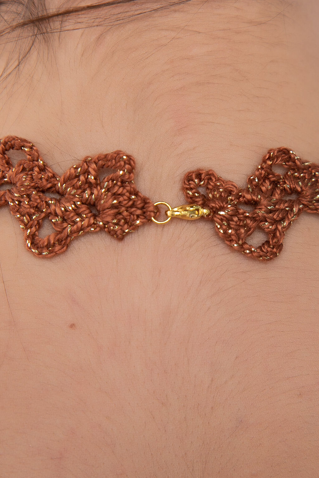 Комплект чокер + браслет (терракот) А15 - Lt collection фото 2