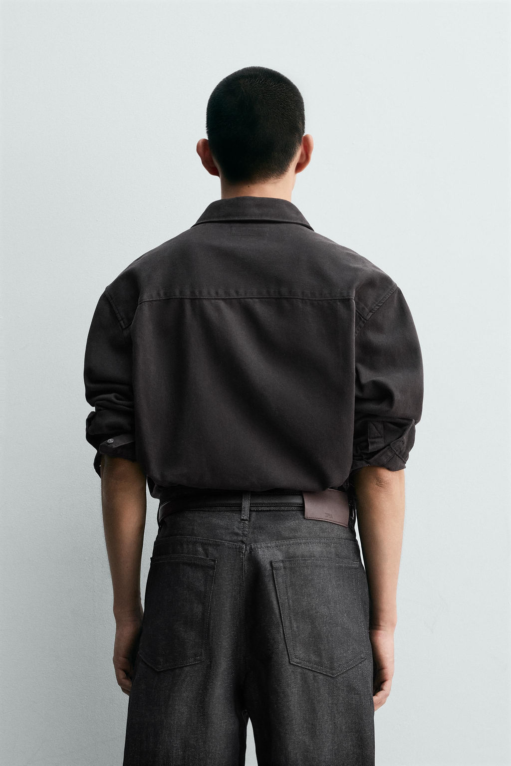 COLOURED DENIM SHIRT - Zara фото 3