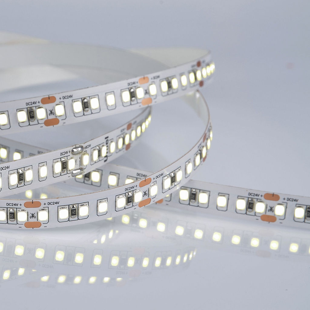 ULS-2835-168LED/m-10mm-IP20-DC24V-14W/m-5M-6500K Гибкая светодиодная лента на самоклеящейся основе. Катушка 5 м. в герметичной упаковке. Белый свет (6500K). ТМ Uniel.