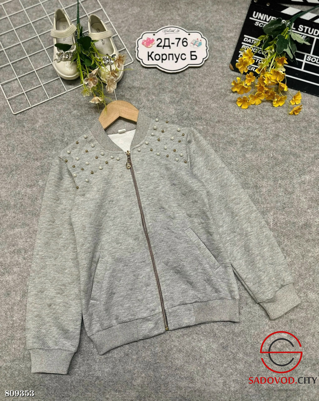 бомбер для девочки на молнии - Bruno фото 5