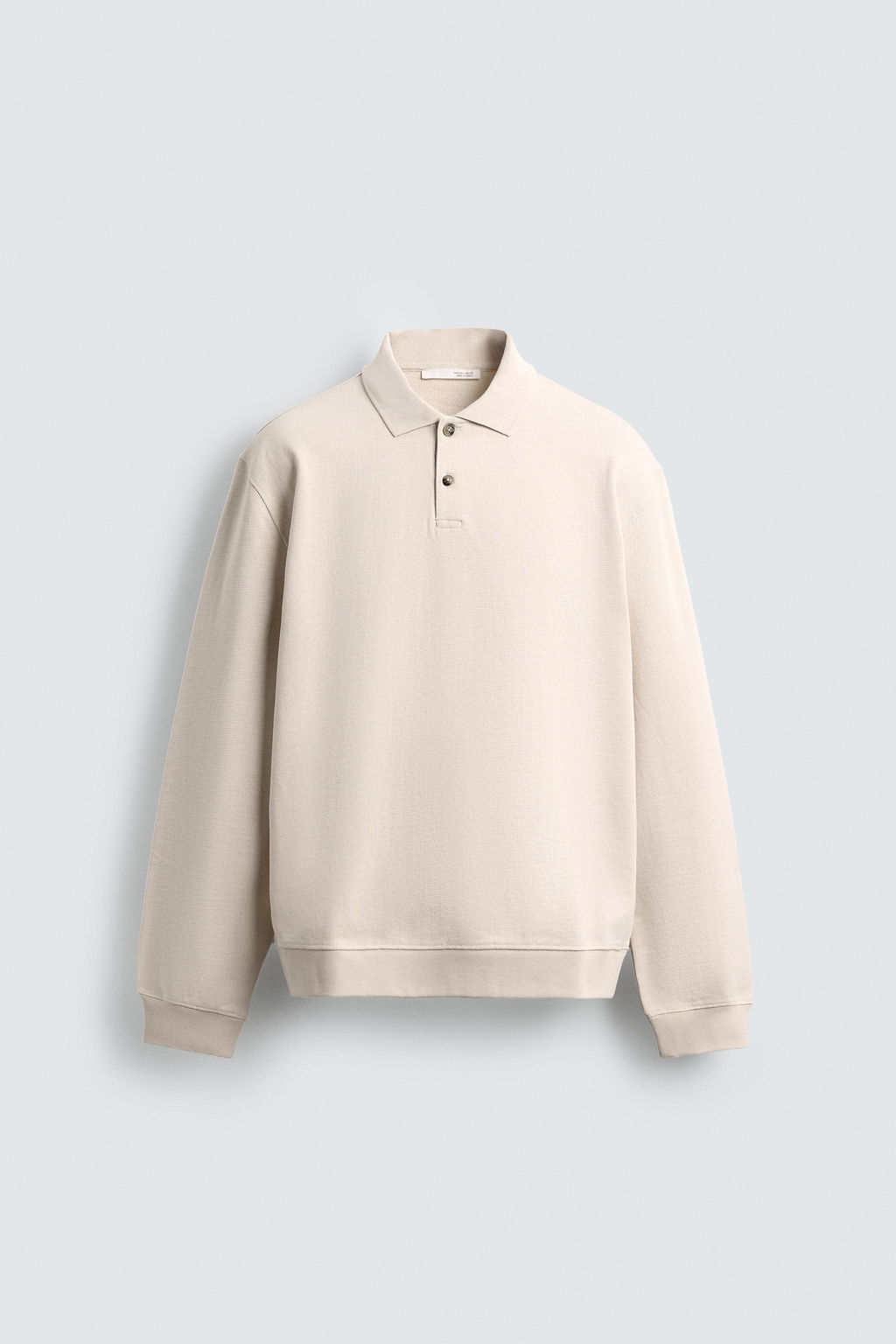 TEXTURED REGULAR FIT POLO SHIRT - Zara фото 7