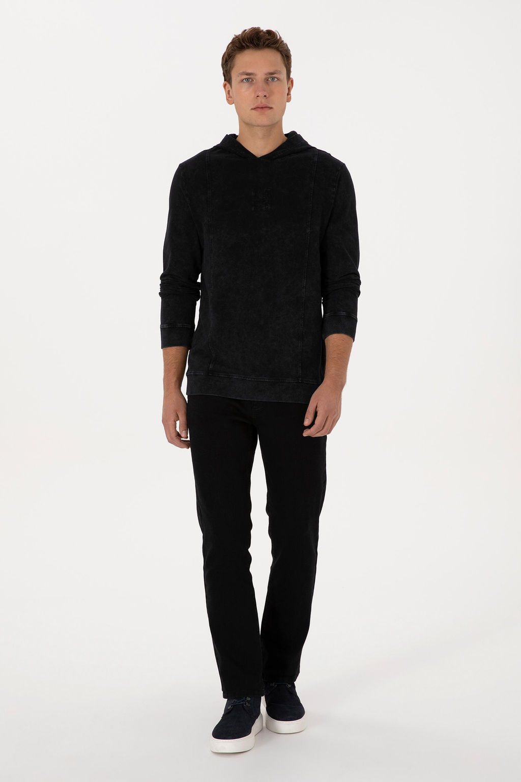 Erkek Siyah Sweatshirt - U.s. polo assn фото 4