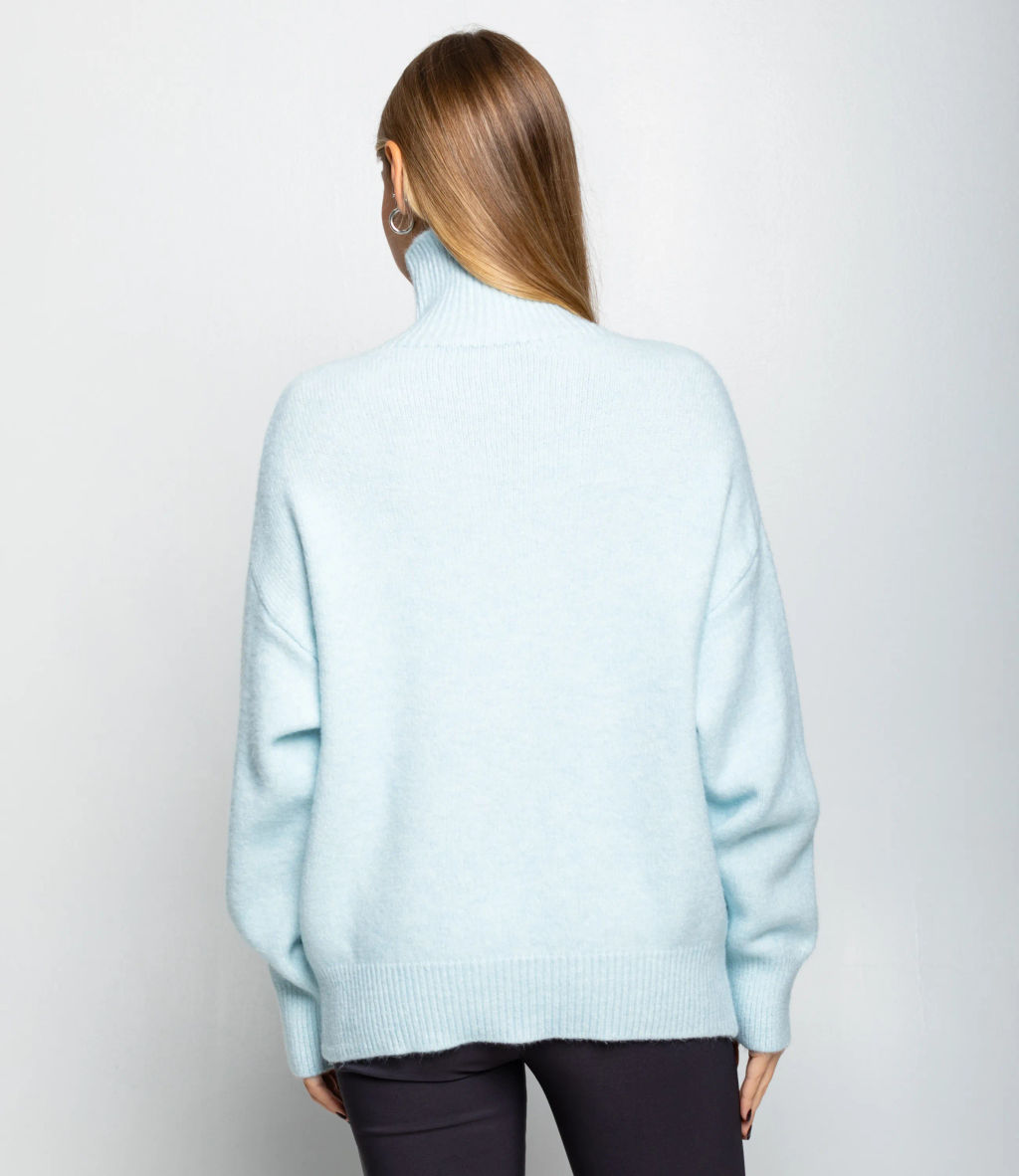 Свитер #КТ2587 (1), голубой - Dommod фото 3