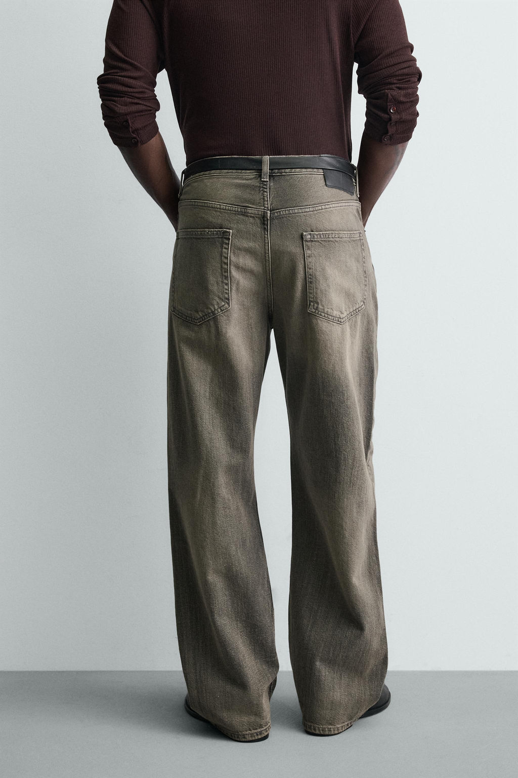 JEANS LOOSE FIT / Marr?n - Zara фото 3