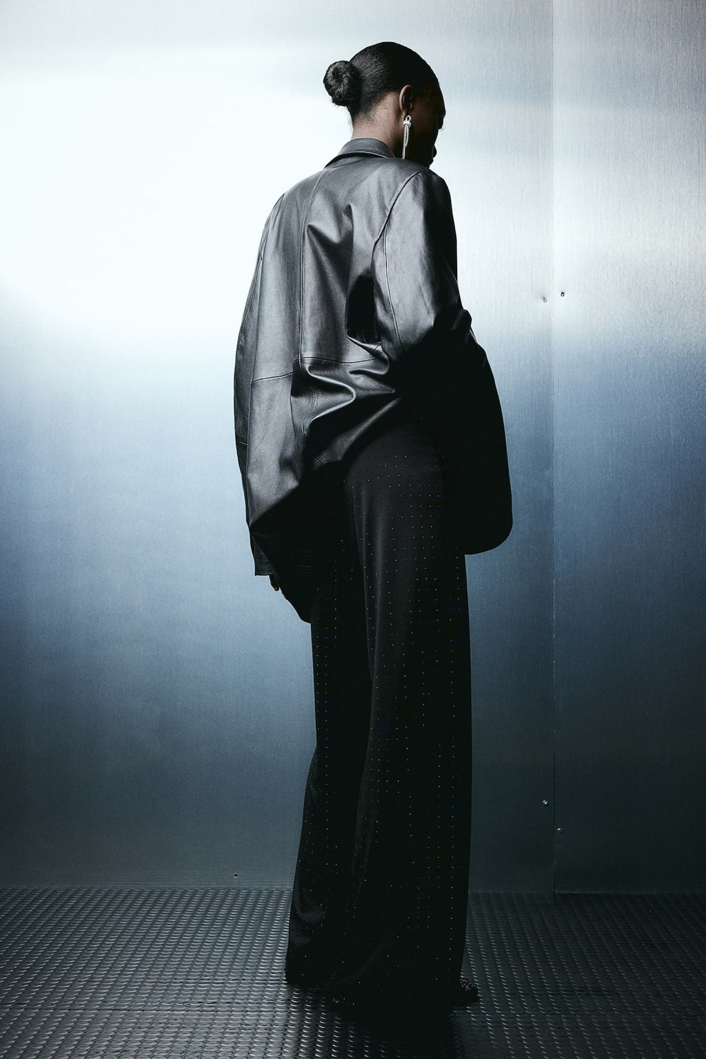 Pantalon recto de punto - H&m фото 4