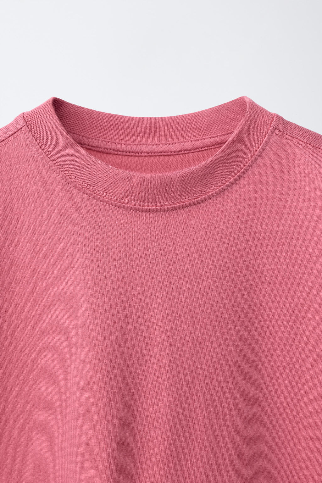 CAMISETA LISA / Rosa lavado - Zara фото 6