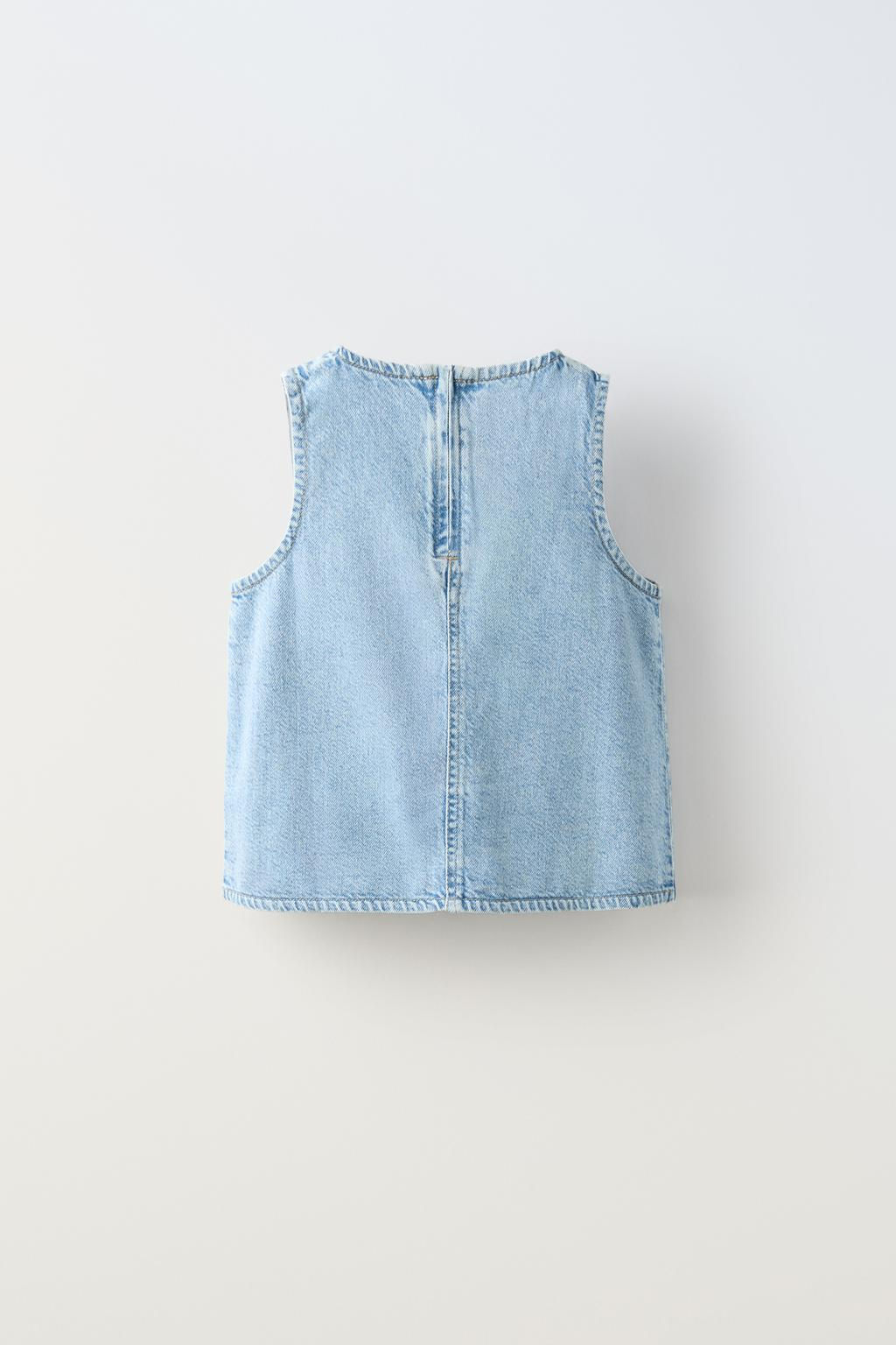 DENIM KRUVAZE BLUZ - Zara фото 2