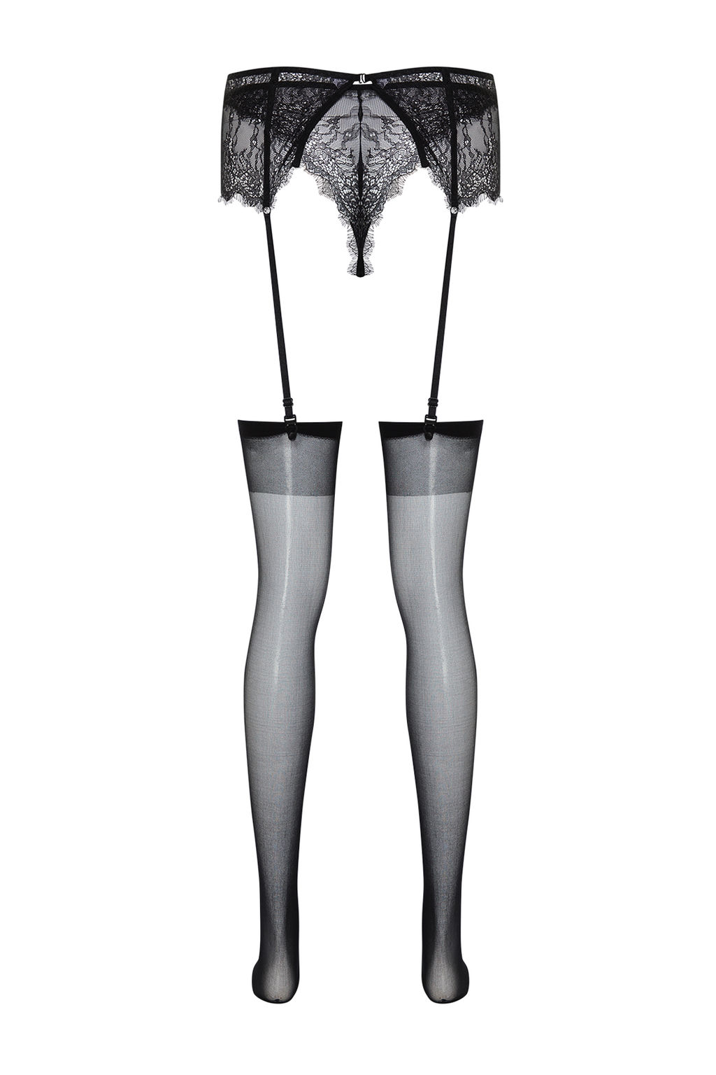 TRENDYOLMILLA Siyah Dantelli Orme Kulot, Jartiyer ve Corap THMSS24CC00022  фото 8