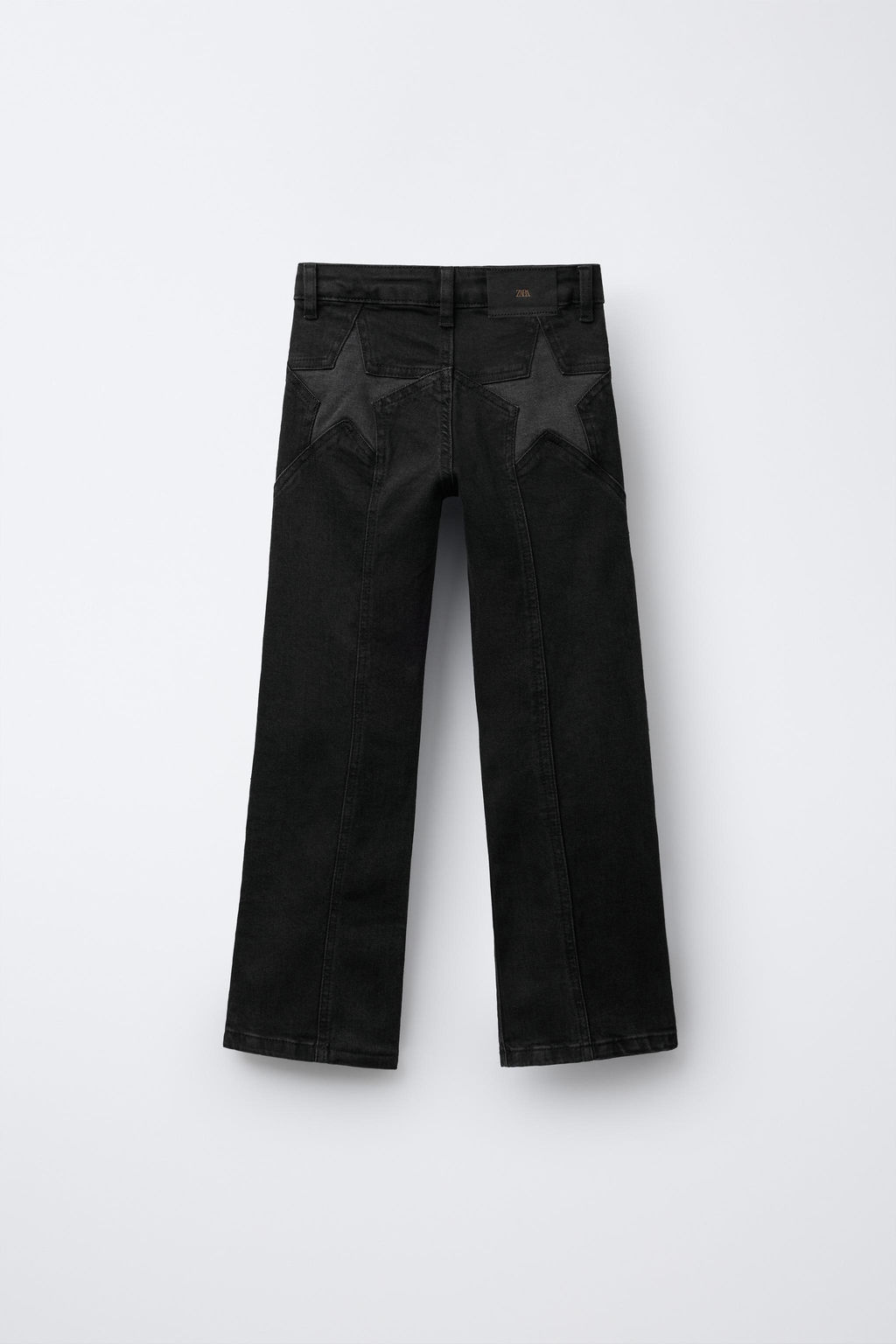 JEANS BOOTCUT PARCHES ESTRELLAS / Negro - Zara фото 2