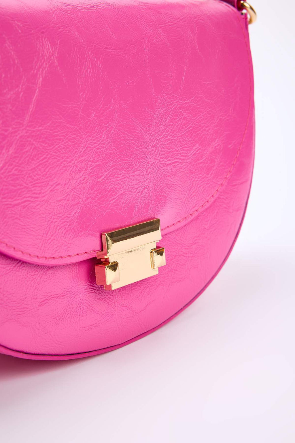 Pembe Metal Toka Detayl? Kad?n Mini Boy City Omuz Canta TAKAW26OC00022