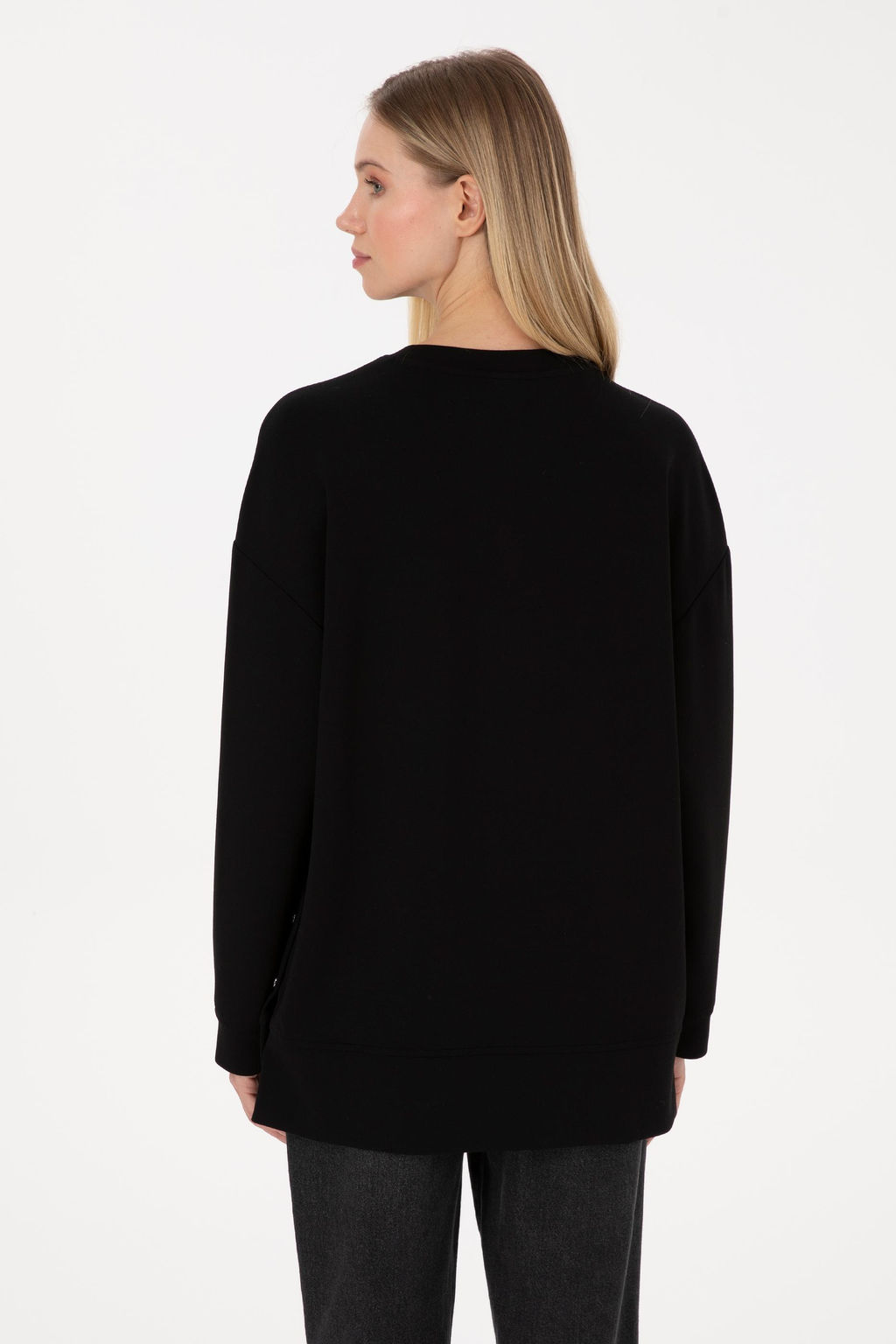 Kad_n Siyah Sweatshirt - U.s. polo assn фото 5