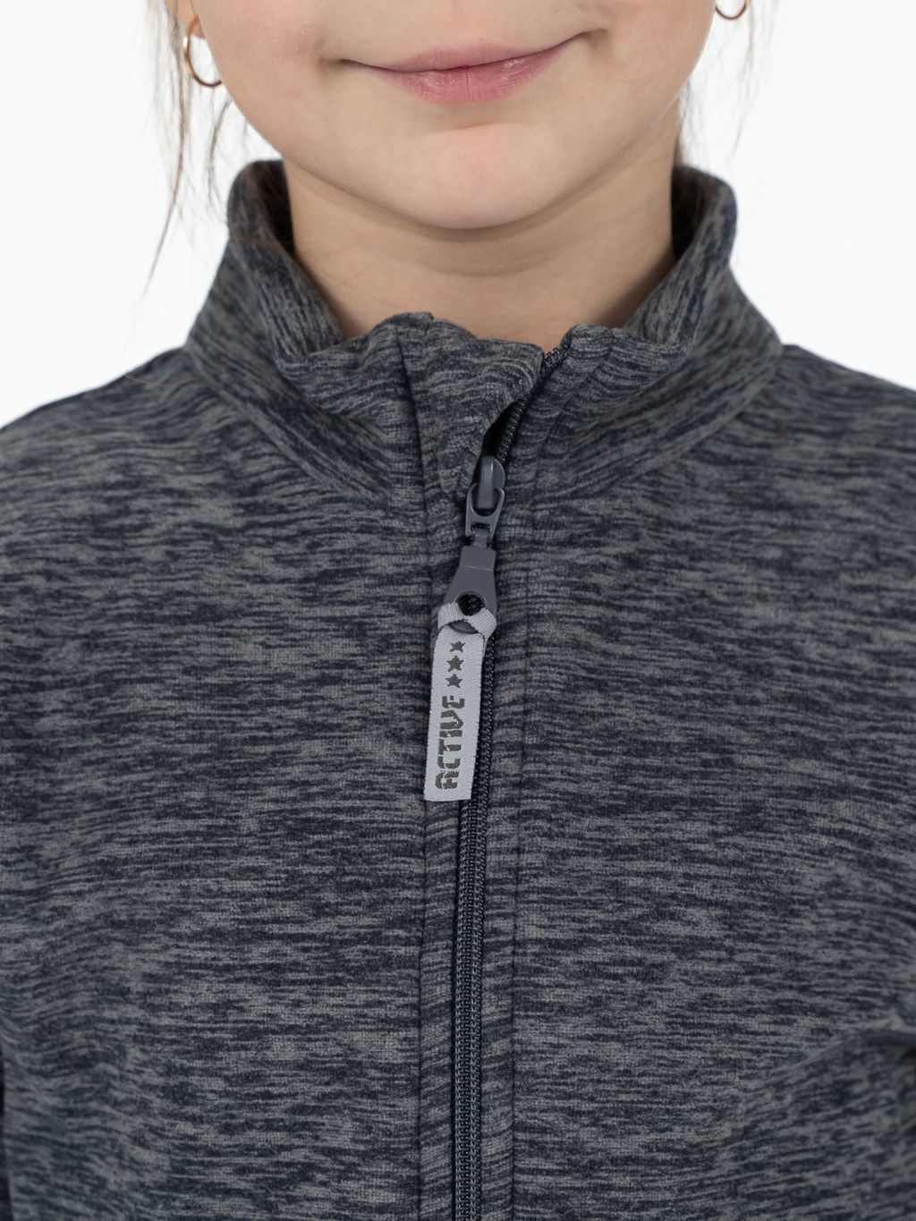 Комбинезон детский флисовый темносерый