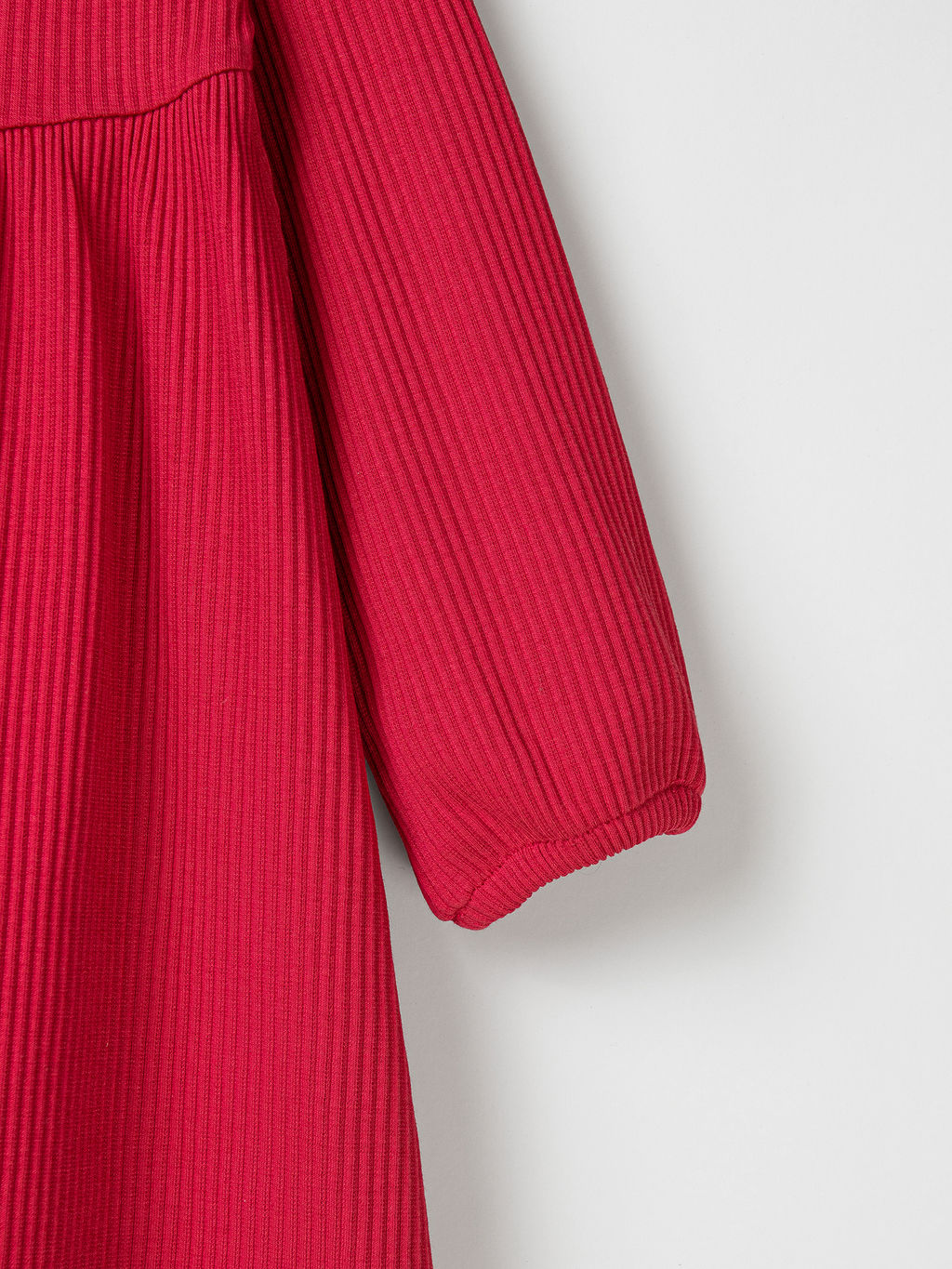 Платье Малиновый десерт в рубчик - Bungly фото 5