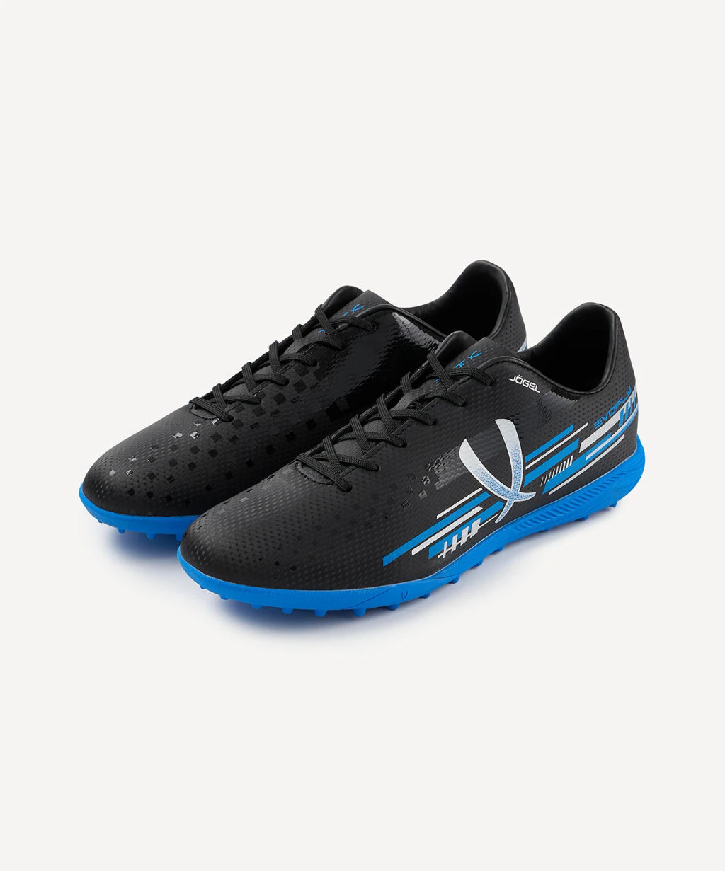 Бутсы многошиповые JOGEL Evofly TF Talant Black/blue  фото 2