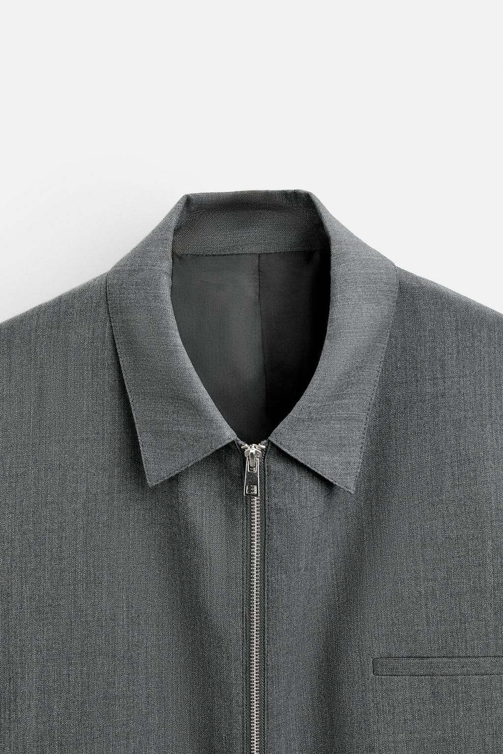 CROPPED FIT JACKET - LIMITED EDITION - Zara фото 10