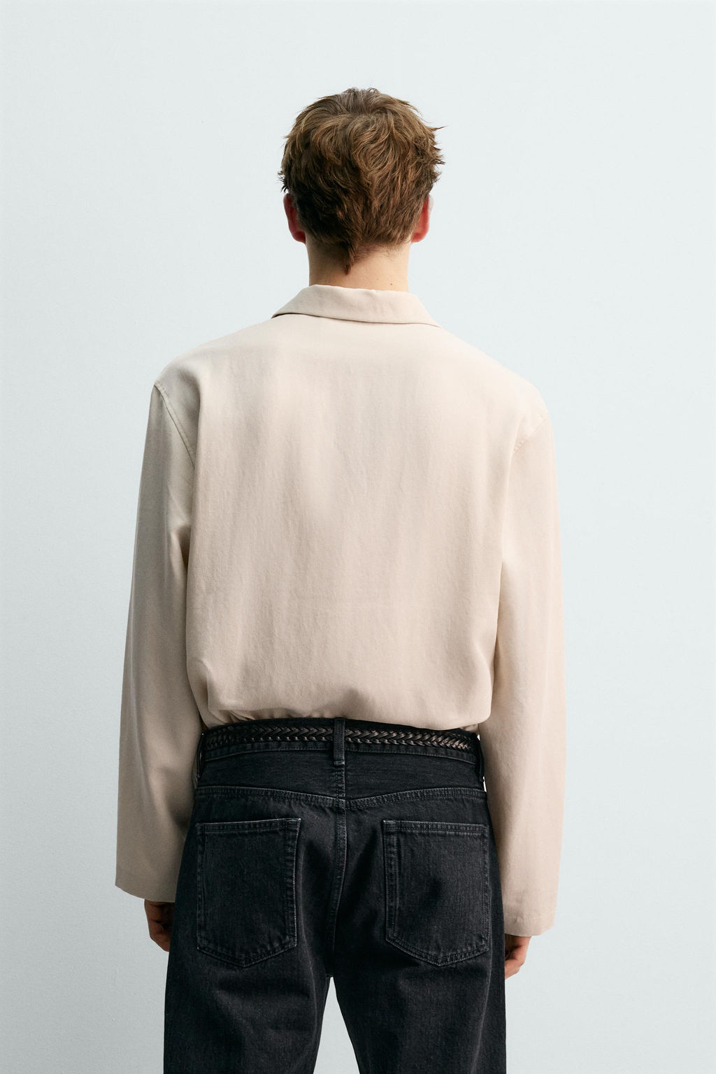 FLUID RELAXED FIT SHIRT AARON LEVINE X ZARA фото 3
